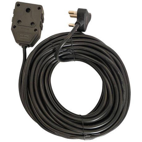 15m Extension Cord - Black_0