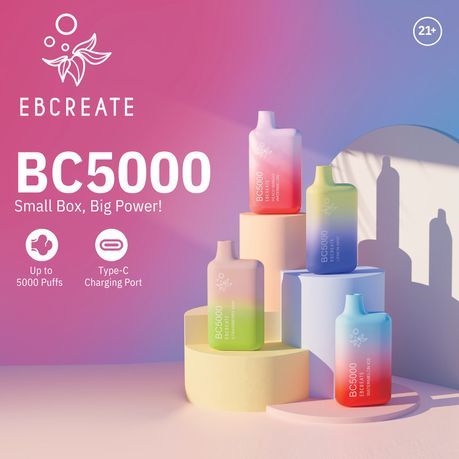 EBDESIGN BC5000 Rechargeable Disposable E-Cigarette - Mixed Fruity_3