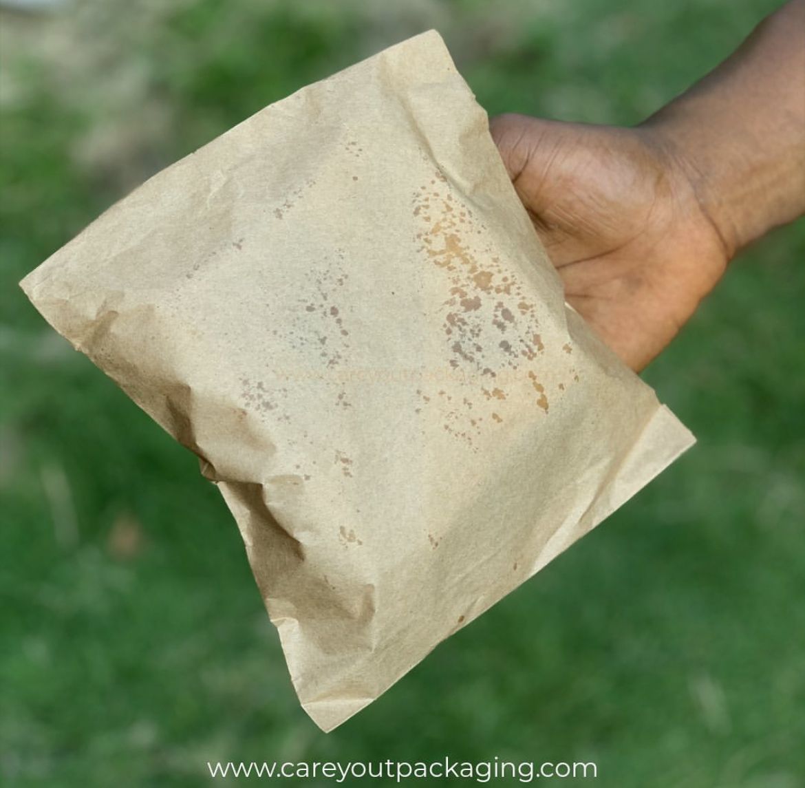 PLAIN BROWN SNACK TAKEOUT BAGS _0