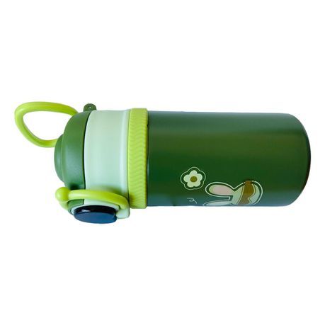 500 ml Flask Bottle with Digital Temperature Display - green_1