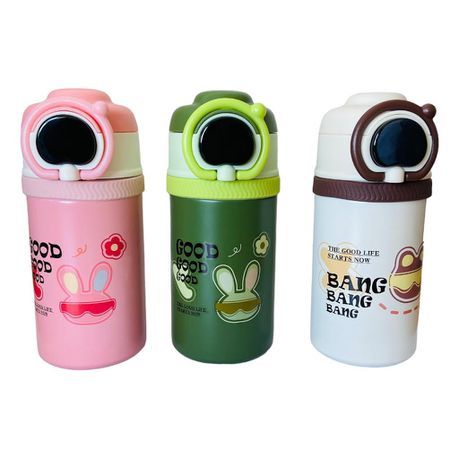 500 ml Flask Bottle with Digital Temperature Display - green_3