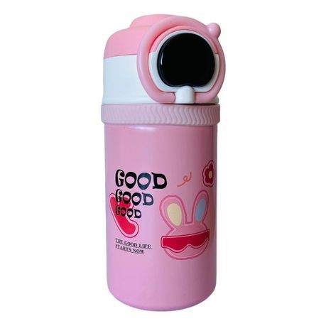 500 ml Flask Bottle with Digital Temperature Display- pink_0