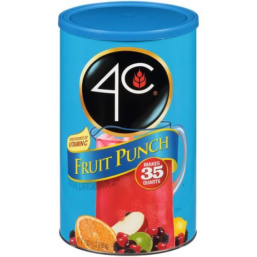 4C Fruit Punch Drink Mix 2.06 kg / 4 lb_0