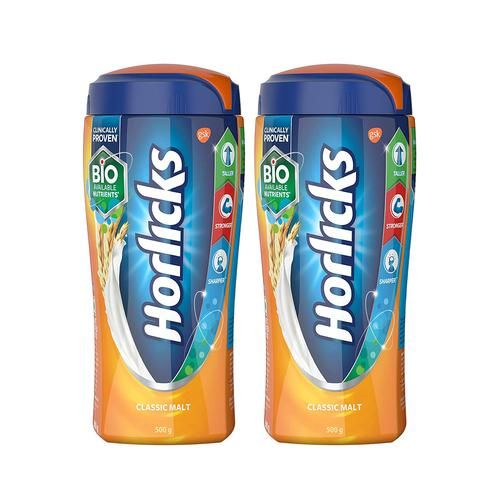 Horlicks Powdered Drink Mix 2 Units/ 500 g_0