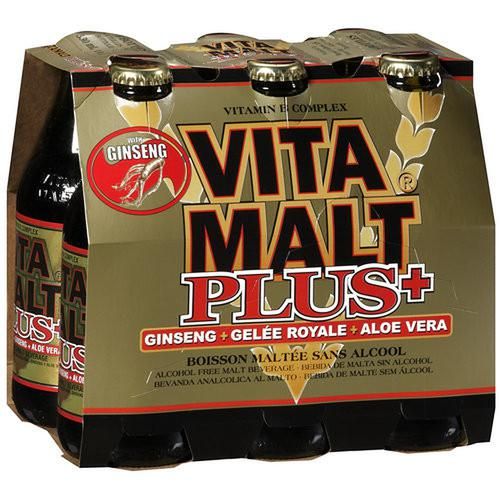 Vitamalt Plus Malted Beverage 6 Units / 11 oz_0