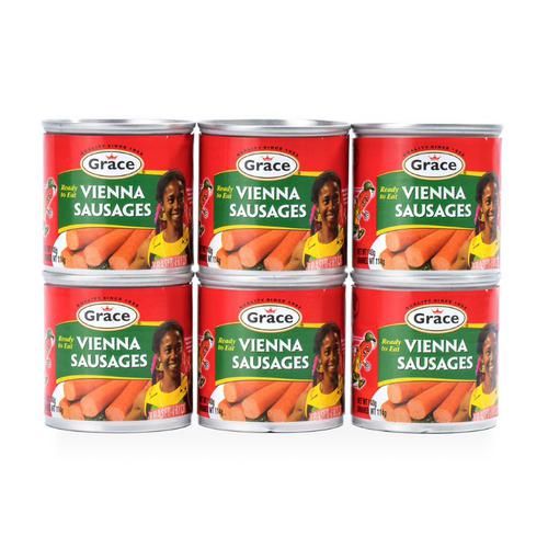 Grace Vienna Sausage Reg. 6 units/ 140 g_0