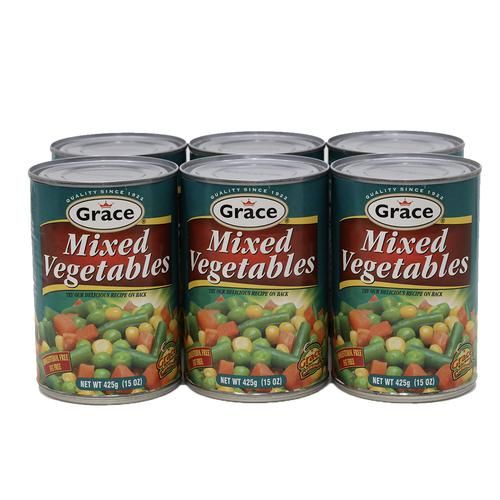 Grace Mixed Vegetables 6 units / 425 g_0