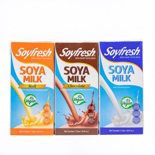 Soyfresh Assorted Soya Milk 6 Units / 1 L_0