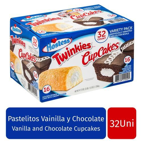 Hostess Twinkies and Cupcakes Individually Packaged Assorted 32 Units_0