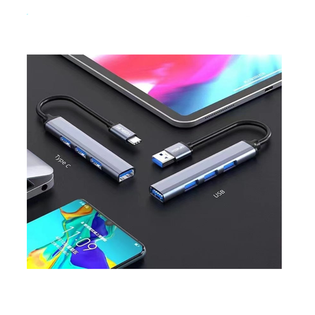 super speed USB 3.0 Hub, 4-Port Aluminum Adapter_1