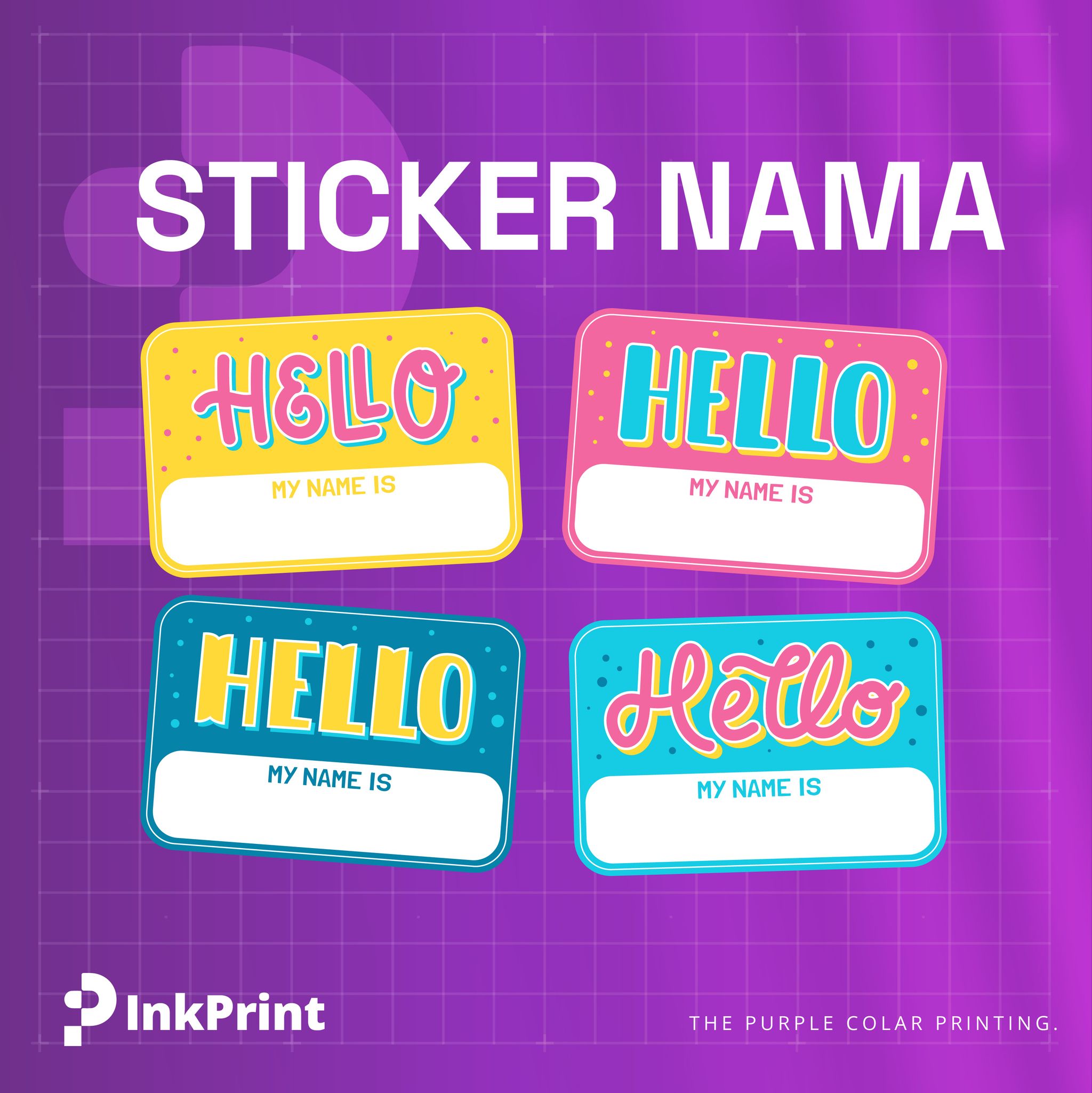 Sticker Nama 20pc_0