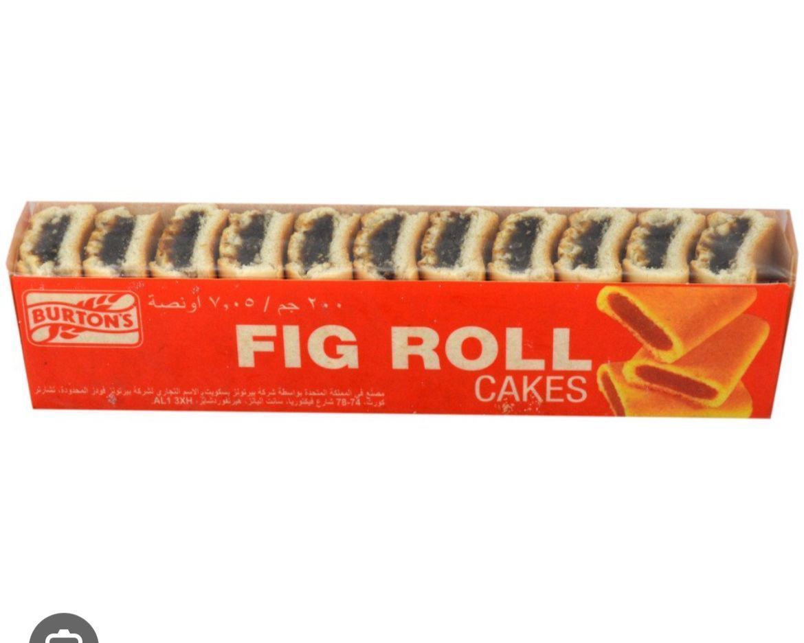 Burtons fig rolls 24x200g  BBE 09/05/24 _0