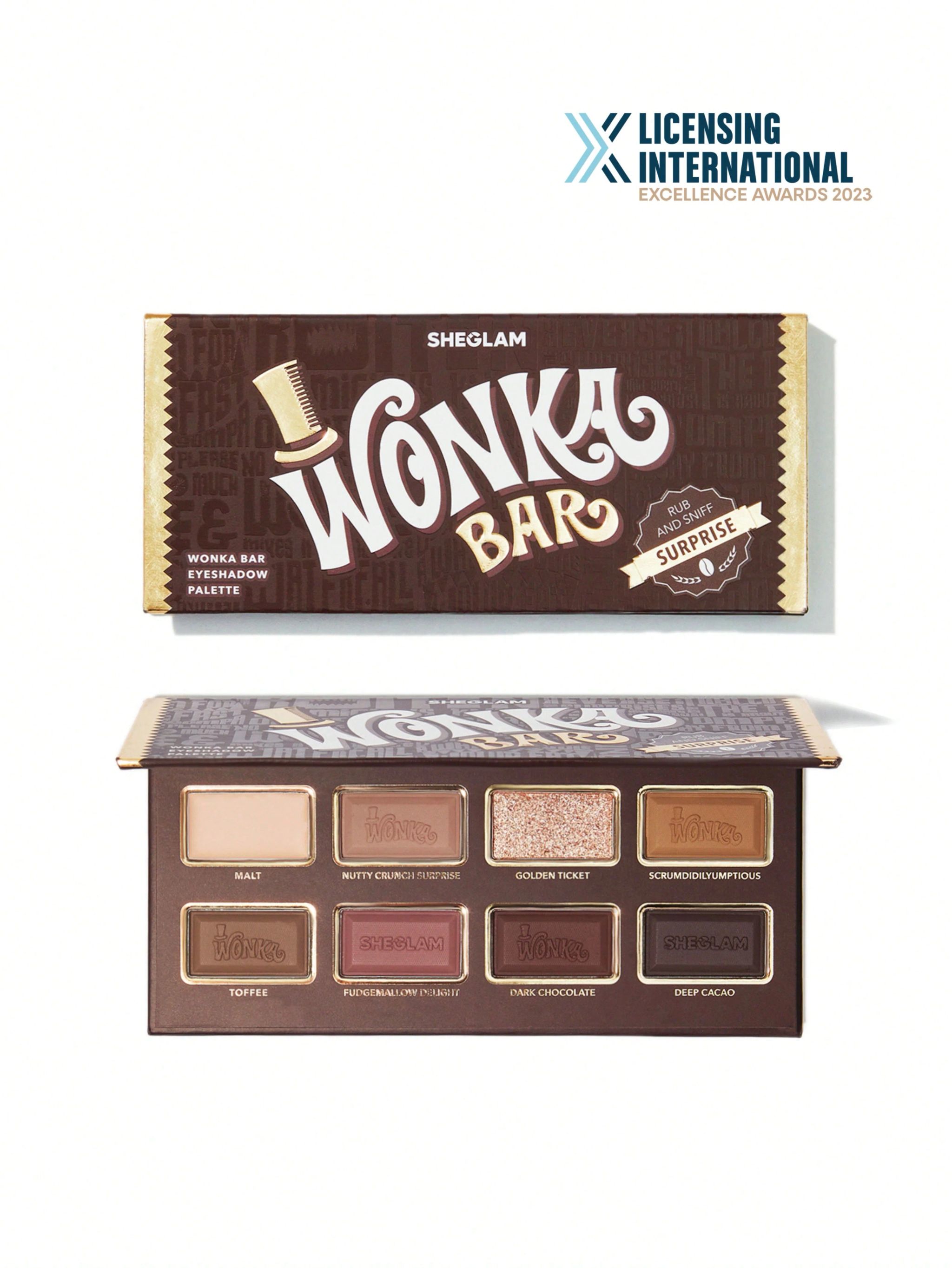 SHEGLAM Willy Wonka Wonka Bar Eyeshadow Palette_0