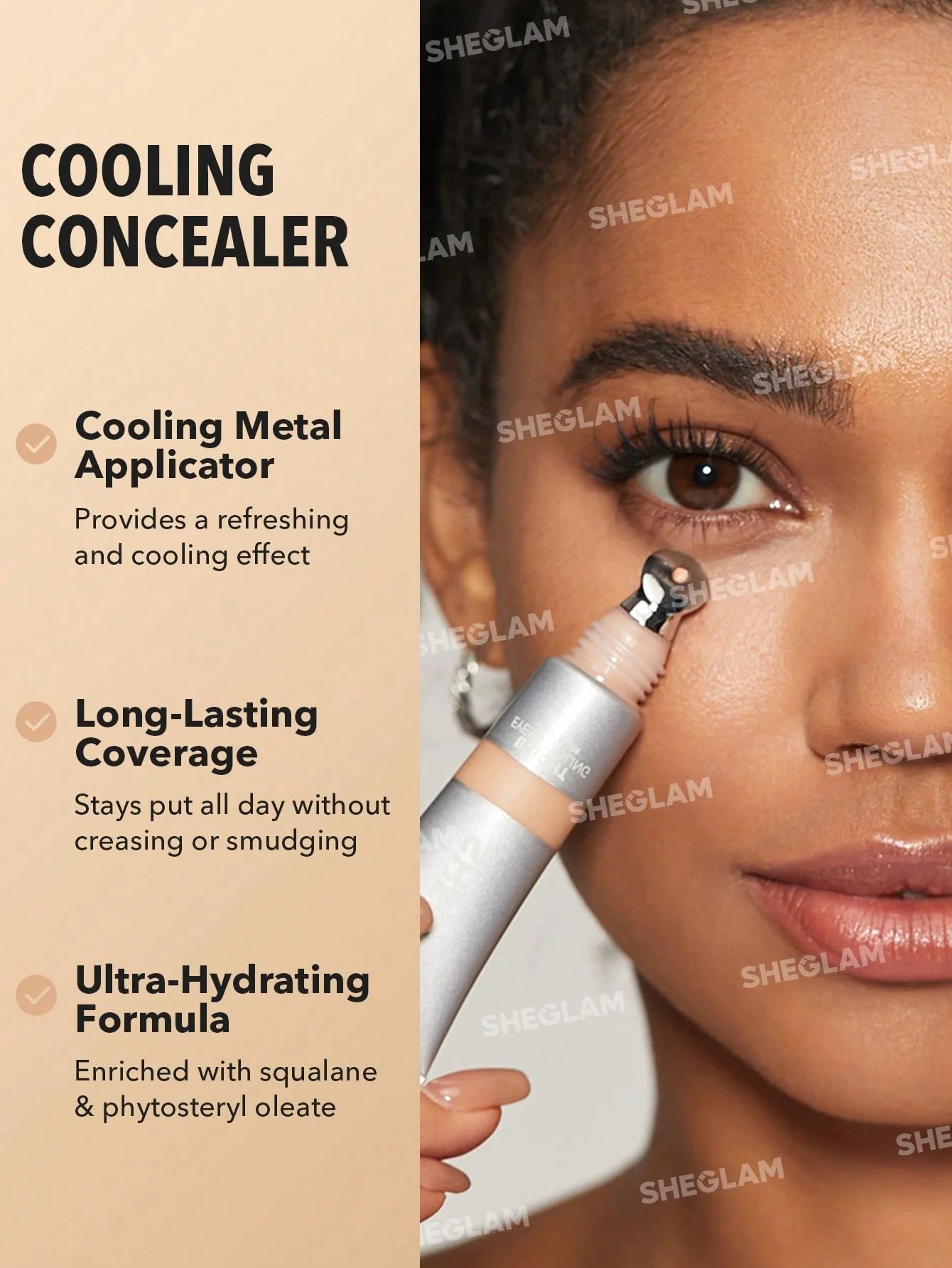 SHEGLAM Bright Eyes Cooling Concealer - Warm Vanilla_6