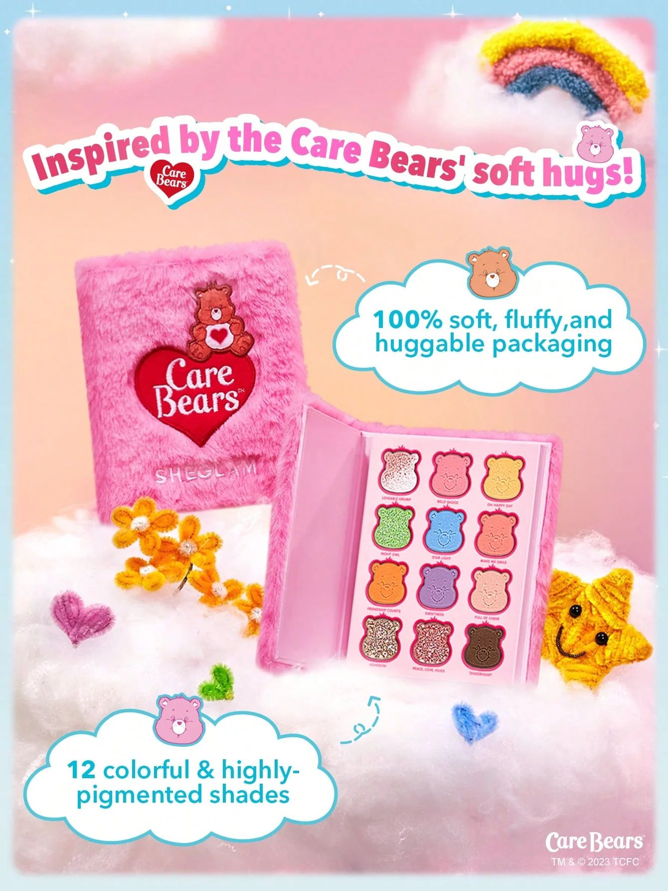 SHEGLAM X Care Bears Share Your Care Palette_6