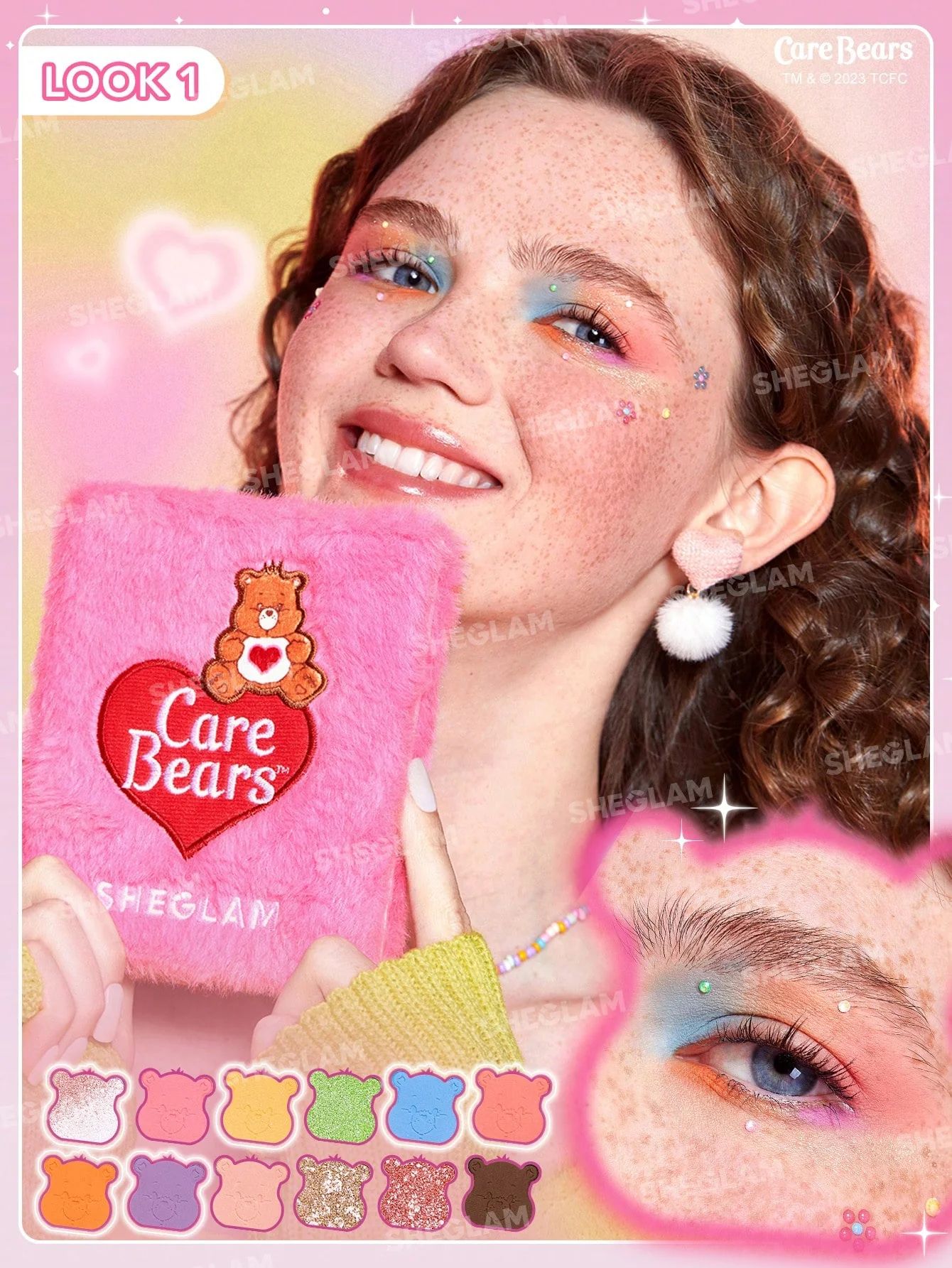 SHEGLAM X Care Bears Share Your Care Palette_1