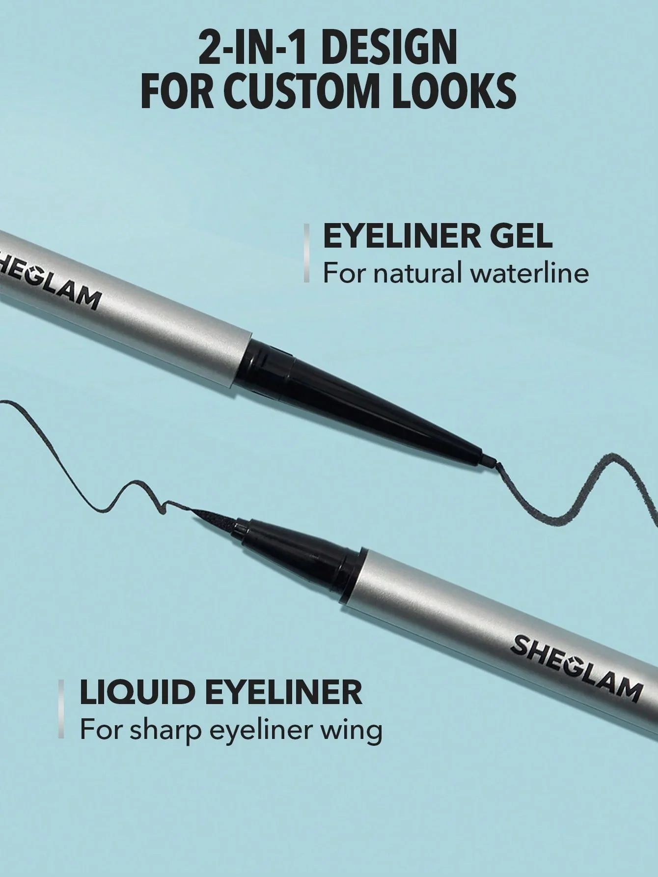 SHEGLAM On-Line Dual Eyeliner - Black_1