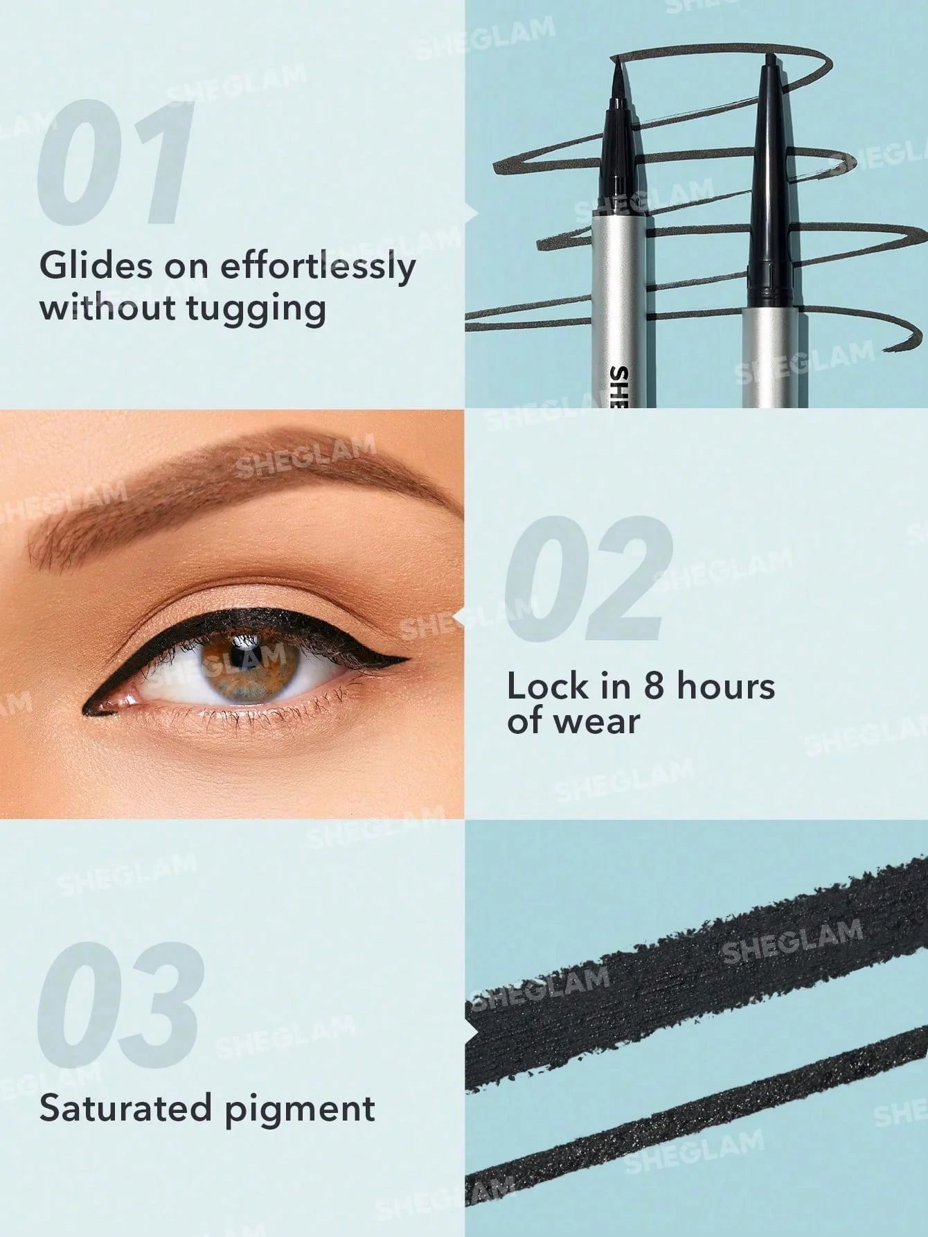 SHEGLAM On-Line Dual Eyeliner - Black_3