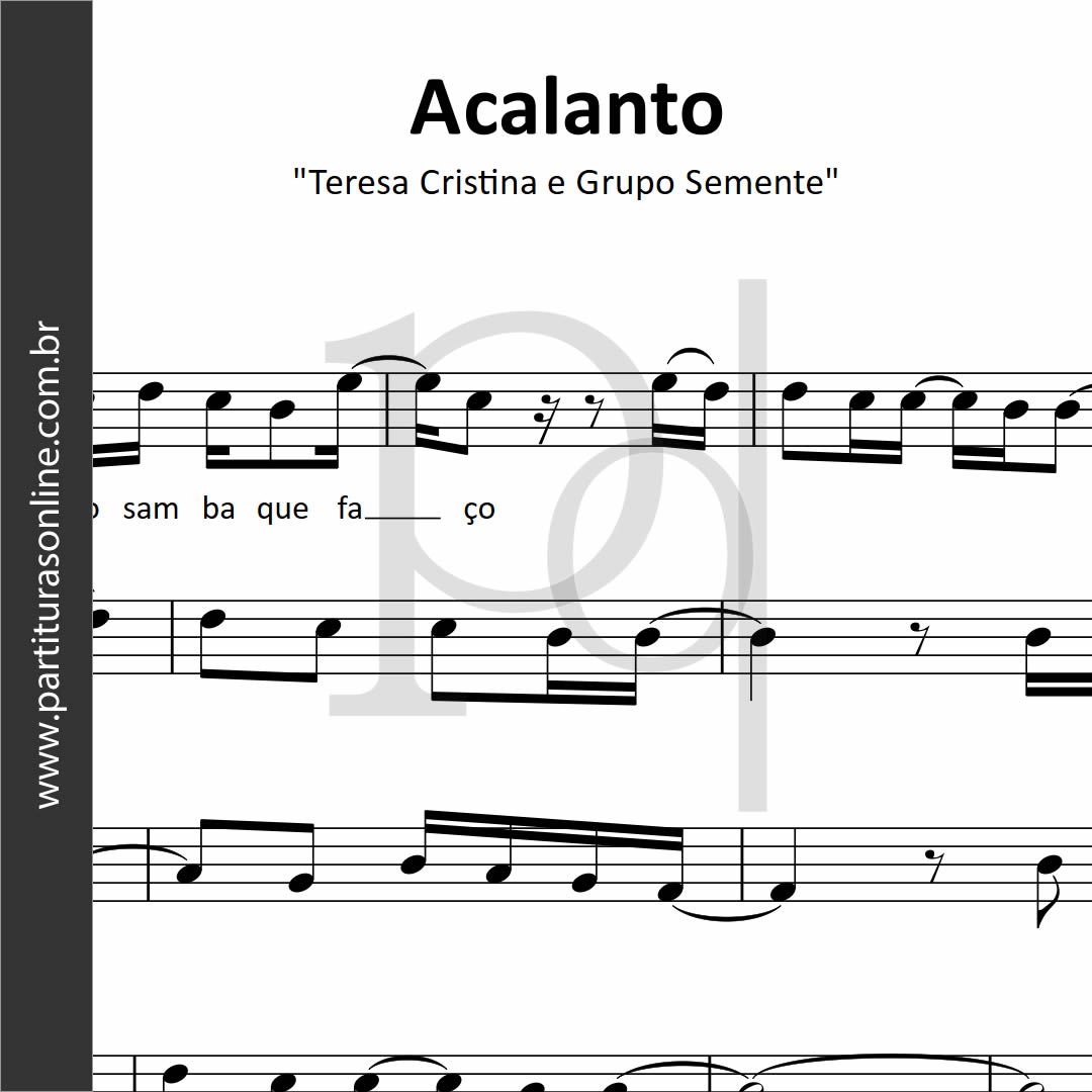 Acalanto • Teresa Cristina e Grupo Semente_0