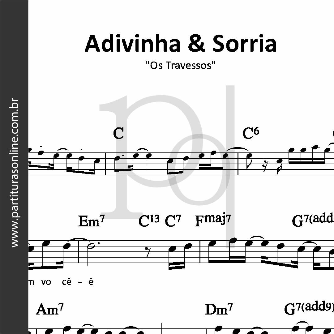 Adivinha & Sorria • Os Travessos_0