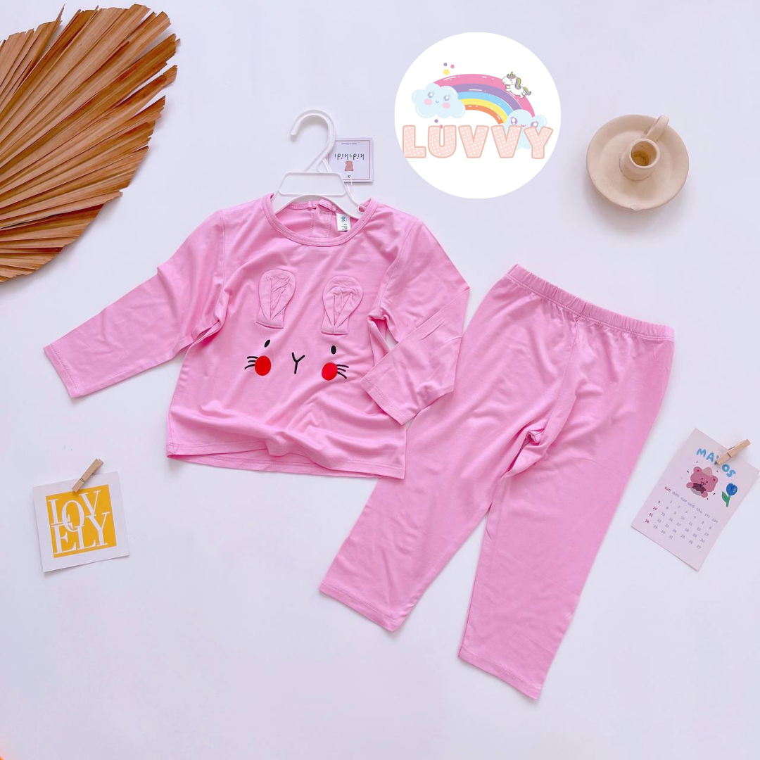 [150] Cute Pop Out Ear Pajamas (90~130)_3