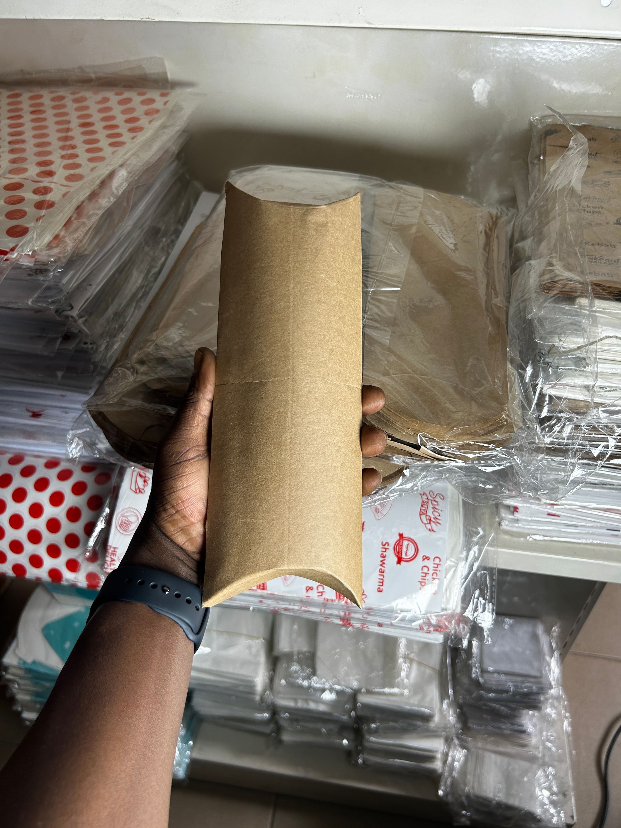 KRAFT SHAWARMA PILLOW PACKS - 120gsm_2