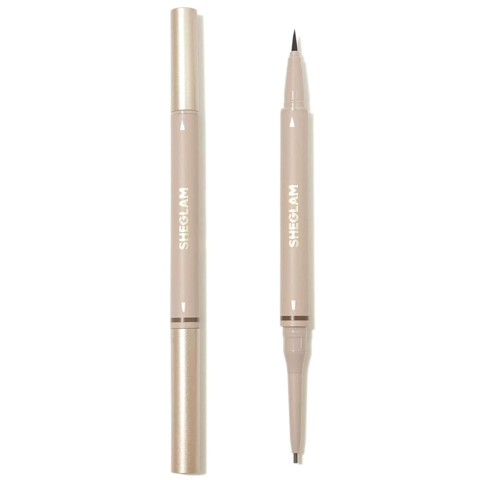 SHEGLAM Brows On Demand 2-In-1 Brow Pencil - Taupe_0