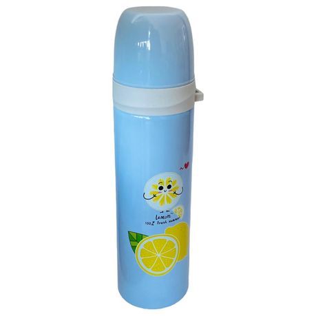 1L plastic Blue Thermal Flask_1