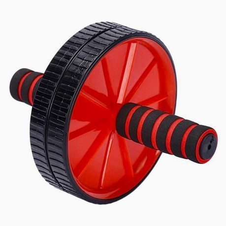 CoreMax: Red Ab Roller Wheel for Fitness Training_0