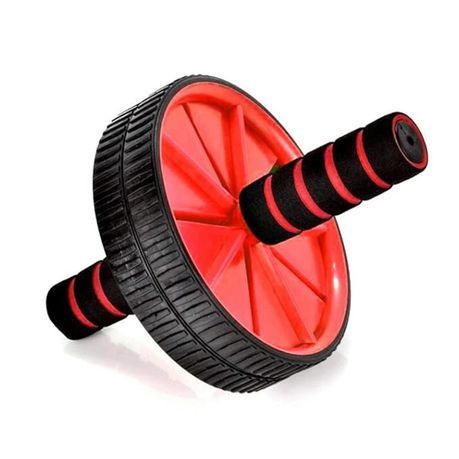 CoreMax: Red Ab Roller Wheel for Fitness Training_1