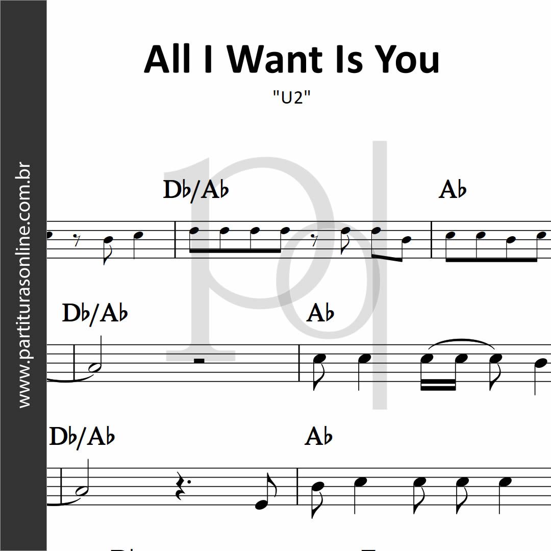 All I Want Is You • U2_0