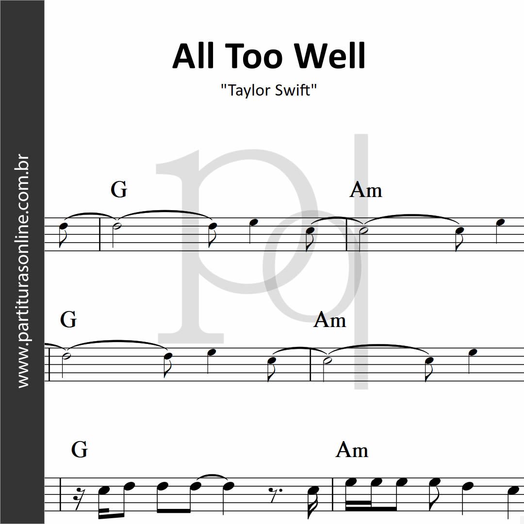 All Too Well • Taylor Swift _0