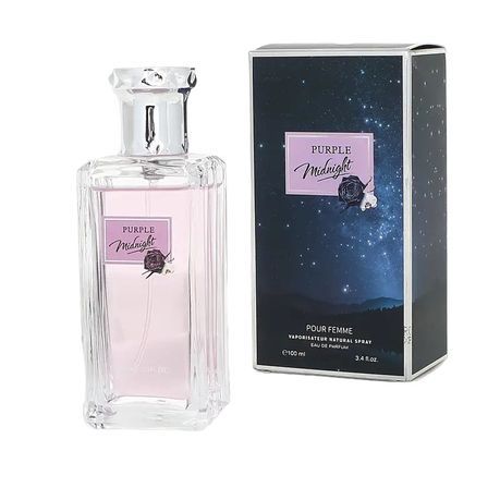 Purple Midnight 100ml Eau de Parfum for Women Natural Spray_0