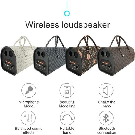 Rechargeable Handbag Wireless Bluetooth LED Karaoke Speaker - Multi-colour_3