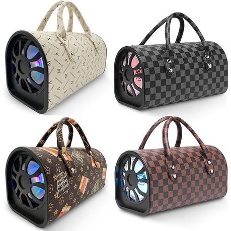 Rechargeable Handbag Wireless Bluetooth LED Karaoke Speaker - Multi-colour_4