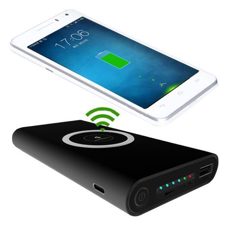 Wireless Smartphone Charger Qi 15000 mAh - Black_1