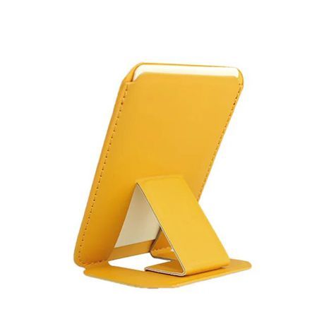 Magsafe Wallet Card Holder Case for iPhone 14 Plus 13 Pro Max 12 - Mustard_0