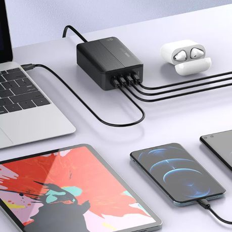 65W QC4+ Super Fast Charging Desktop Charger - Black_1