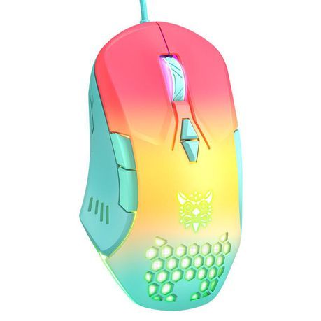 ONIKUMA CW902 Anti-Sweat & Non-Slip Gaming Mouse With Colorful Lighting_0