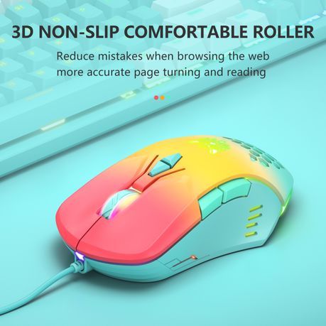 ONIKUMA CW902 Anti-Sweat & Non-Slip Gaming Mouse With Colorful Lighting_3