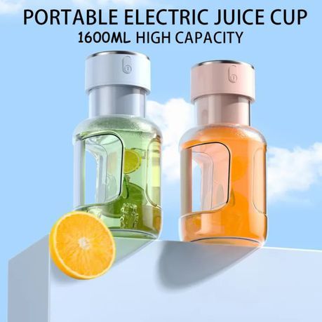 1.6L Cordless Portable & Rechargeable Battery Juice Blender Smoothie Maker_3