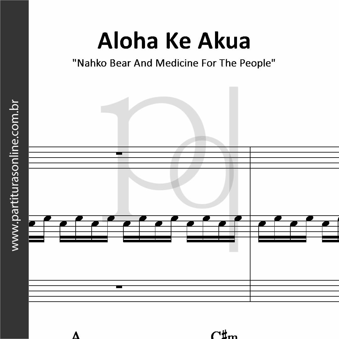 Aloha Ke Akua • para Piano_0