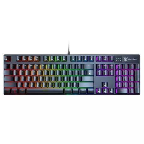 Onikuma G27 Mechanical Gaming Wired Keyboard with RGB Lighting_0