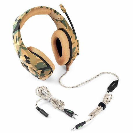 Onikuma K1B Gaming Headphones - Yellow Camo_1