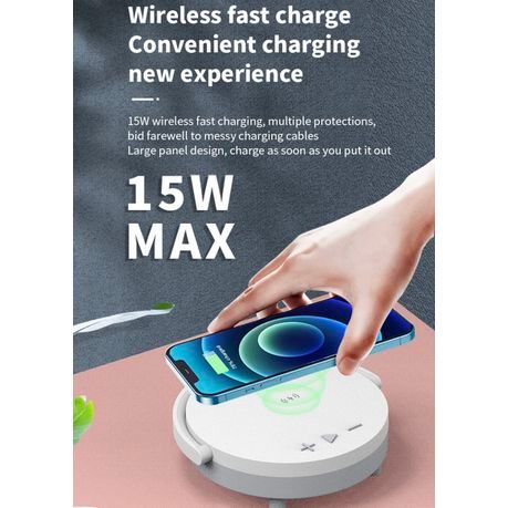 15W Wireless Charging Bluetooth Speaker with Night Light_4