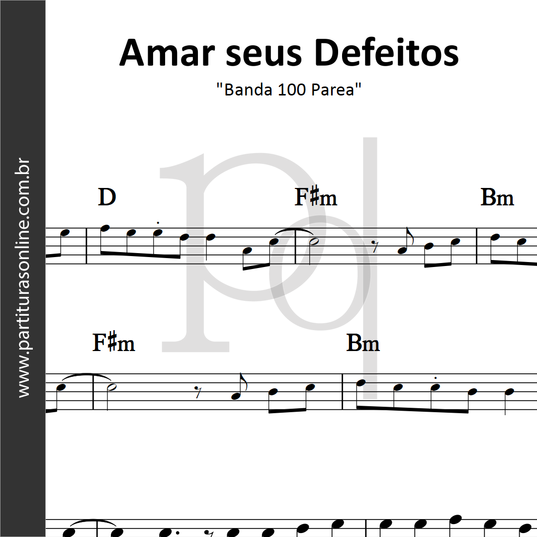 Amar seus Defeitos • Banda 100 Parea_0