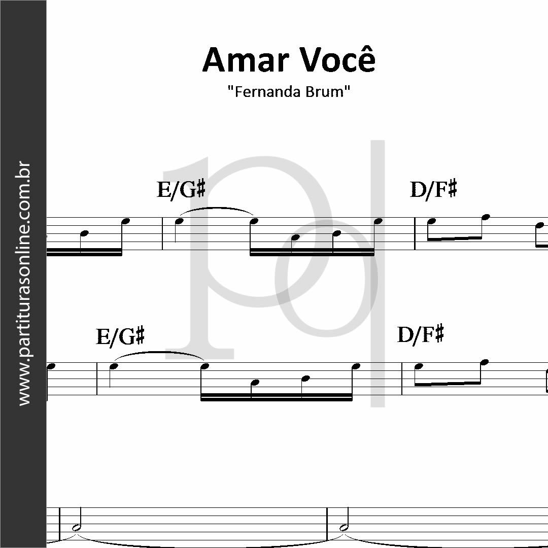 Amar Você • Fernanda Brum_0