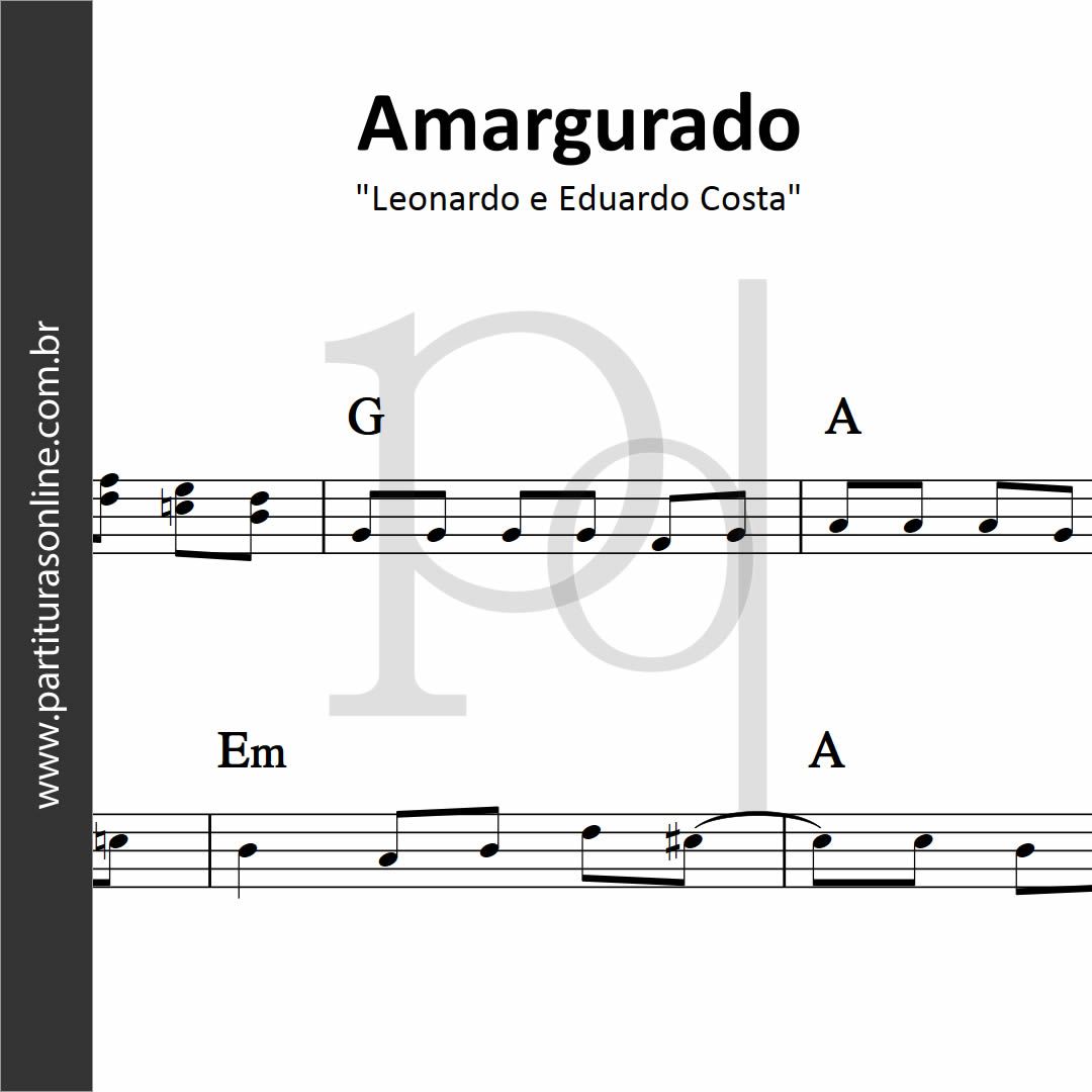 Amargurado • Leonardo e Eduardo Costa_0