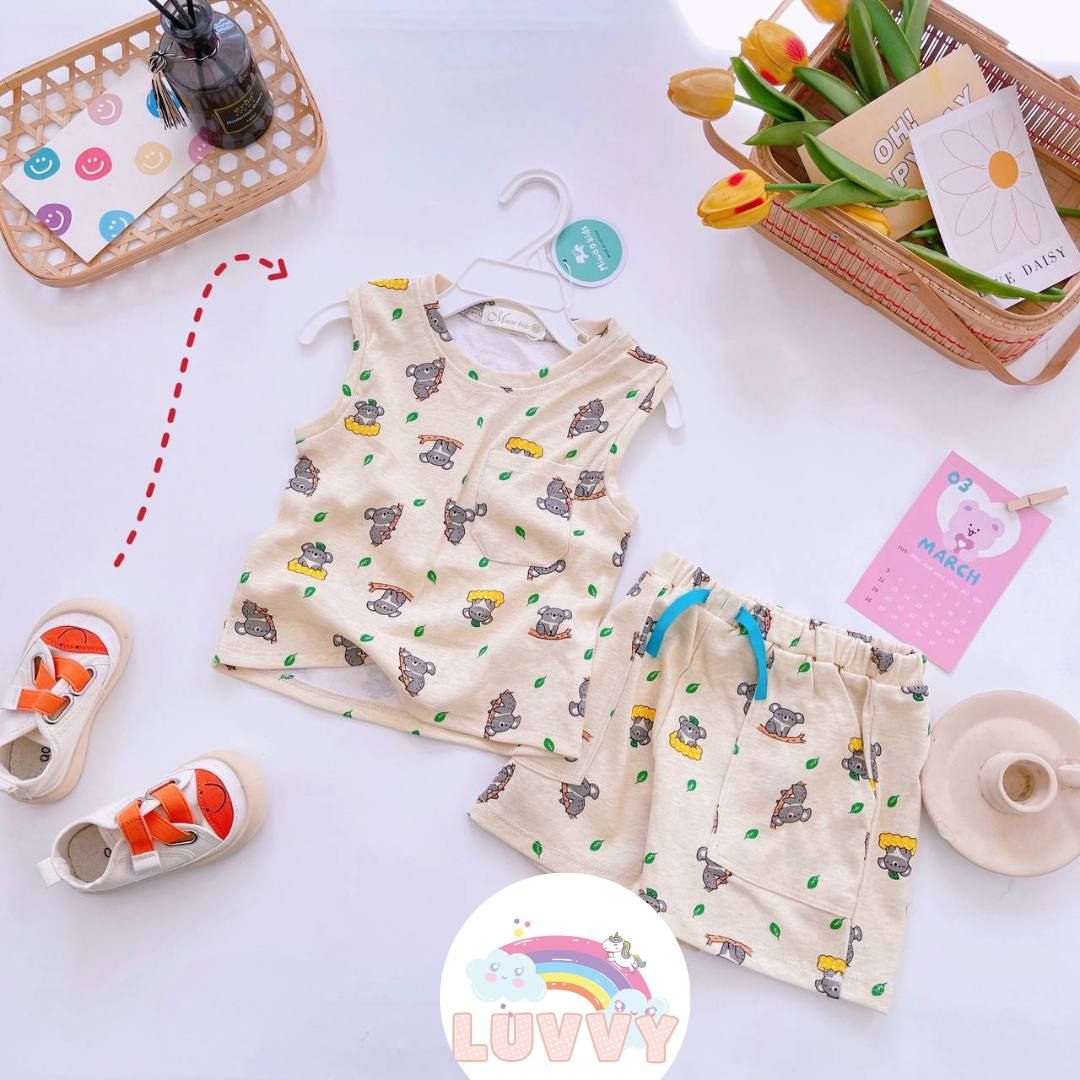 [155] Dino & Animals Sleeveless Play Set (80~120)_5