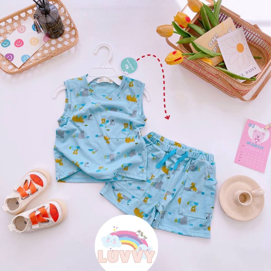 [155] Dino & Animals Sleeveless Play Set (80~120)_7